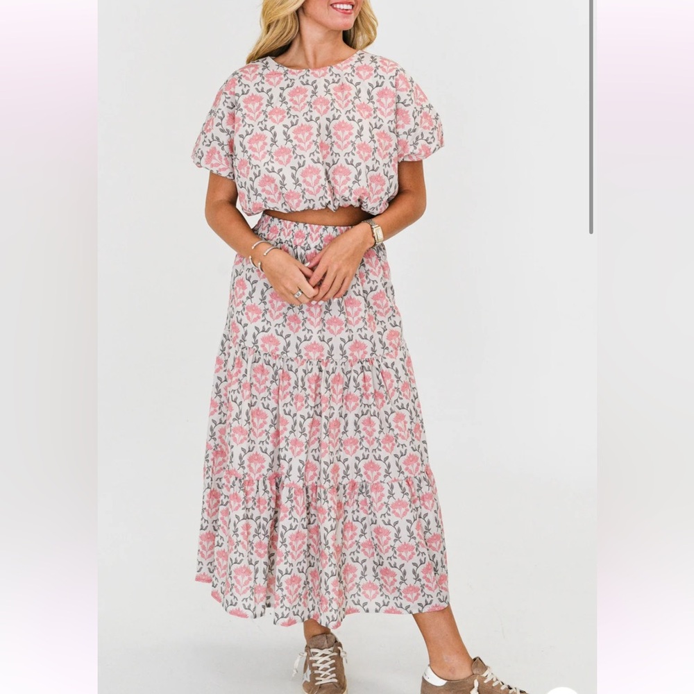 Shop Fancy Eden Maxi Skirt Bubble Set
